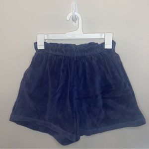 🛍4/$20 American Eagle Navy Velvet Lounge Short